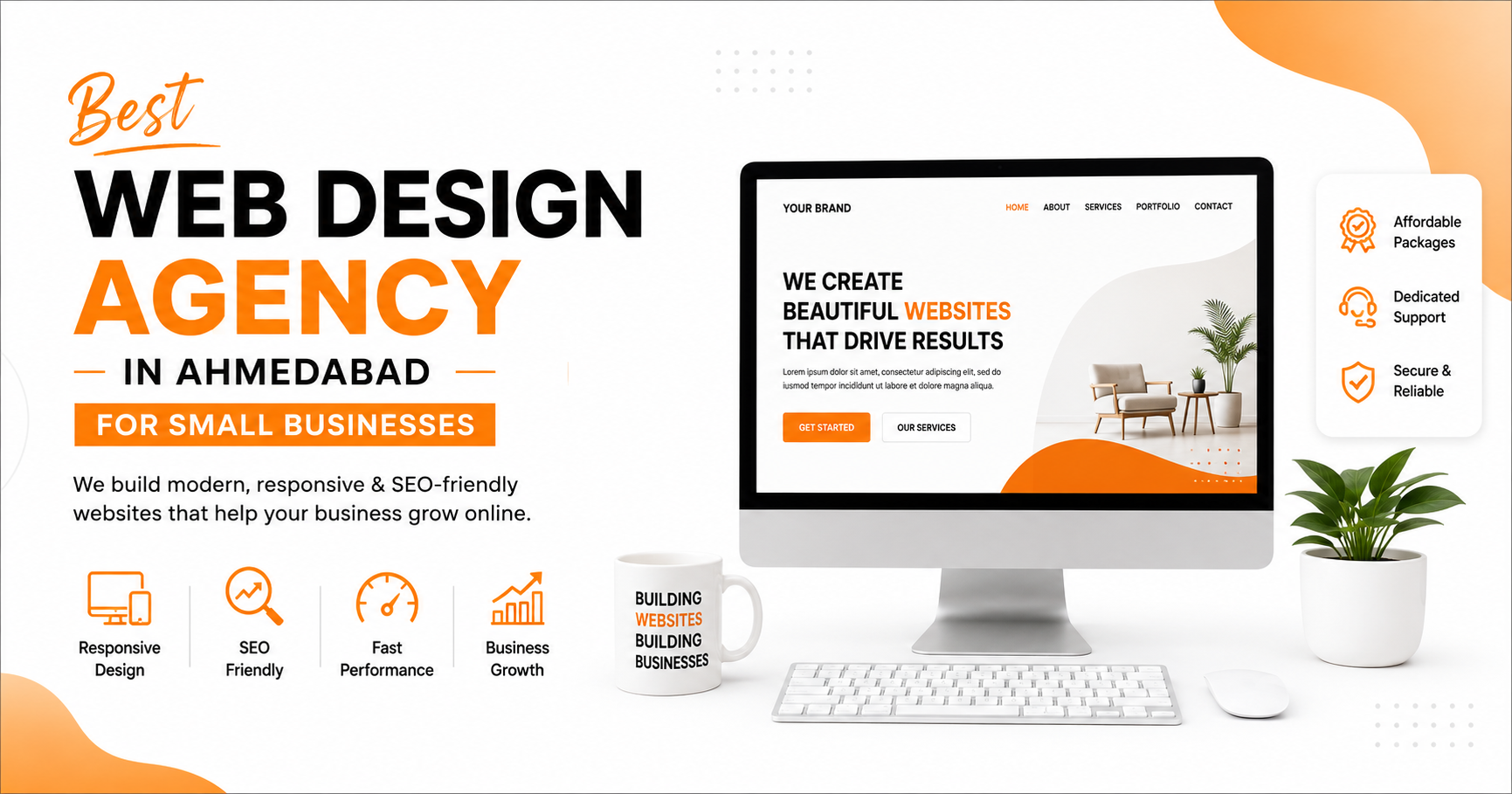 Best Web Design Agency in Ahmedabad for Small Businesses